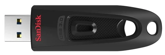Alt view image 2 of 5 - SanDisk Type-A Ultra USB 3.0 32GB Flash Drive (2 Pack) Up to 130 MB/s Read Speed Compatible with Computers and Laptops (SDCZ48-032G-U46) Bundle with (2) Everything But Stromboli Lanyards