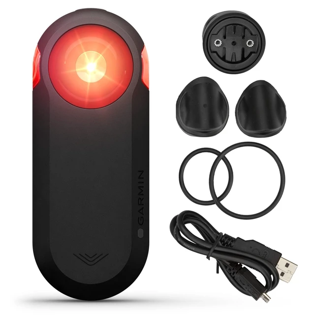 Alt view image 5 of 5 - Wearable4U - Garmin Varia RTL515 Cycling Rearview Radar with Visual and Audible Alerts for Vehicles and Power Bundle