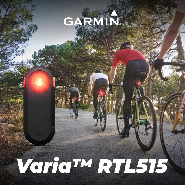 Alt view image 3 of 5 - Wearable4U - Garmin Varia RTL515 Cycling Rearview Radar with Visual and Audible Alerts for Vehicles and Power Bundle