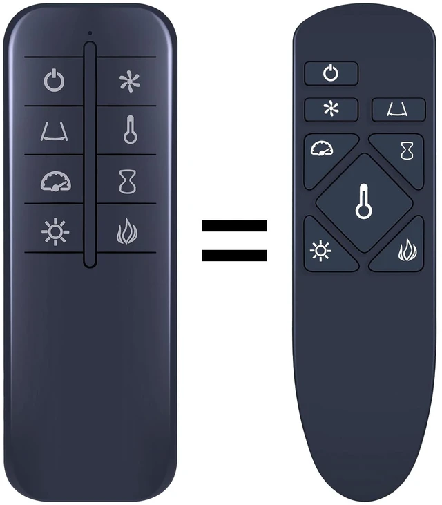 Main image of Replacement Remote for Twin Star, TRESANTI Electric Heater Fireplace