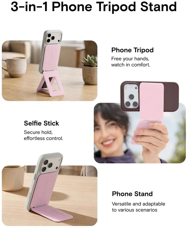Alt view image 3 of 5 - MOFT Snap Phone Tripod Stand AERA, Portable Selfie Stick, iPhone Tripod