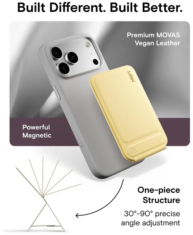Alt view image 4 of 5 - MOFT Snap Phone Tripod Stand AERA, Portable Selfie Stick, iPhone Tripod