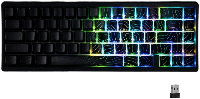 Main image of XVX M67 60% Percent Keyboard Wireless, QMK/VIA Phantom Gaming Keyboard