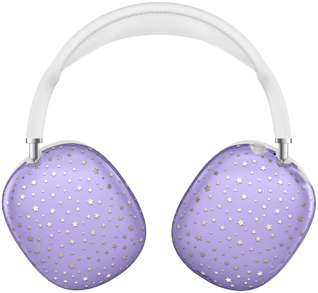 Main image of VELVET CAVIAR Case Cover for AirPods Max 2 & 1 - Cute Protective Headphone Accesssories (Purple Stars)