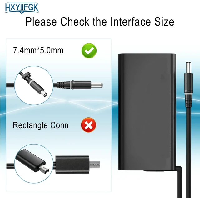 Alt view image 4 of 5 - 330W 19.5V 16.92A Laptop Charger Compatible with Dell Alienware M18 R2/R1