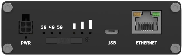Alt view image 4 of 5 - Teltonika TRB500000000 Model TRB500 Industrial 5G Gateway; Speeds of up to 1 Gbps; Auto APN; 2x Inputs/Outputs; For use in Europe, Middle East, Africa, Oceania, Brazil; Not for use in USA