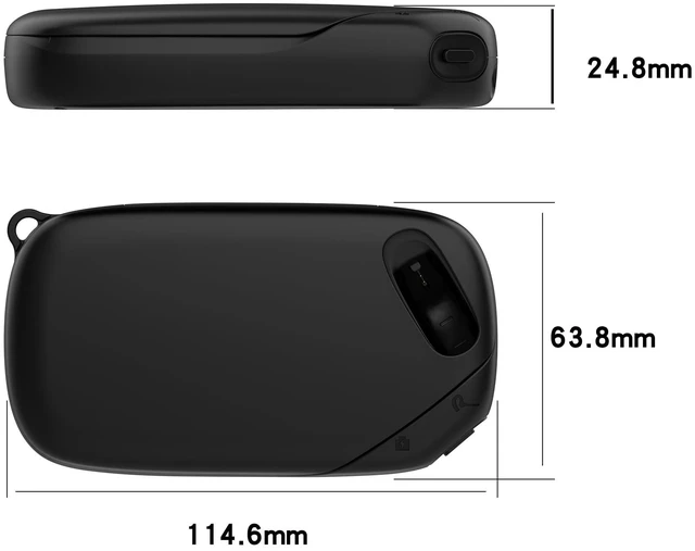 Alt view image 2 of 5 - FoundEast Compatible with Poly Voyager Legend 50 Charger, USB Charging Cable Dock Replacement Charger Box Case Cover for Poly Voyager Legend 50/30 UC Bluetooth Headset