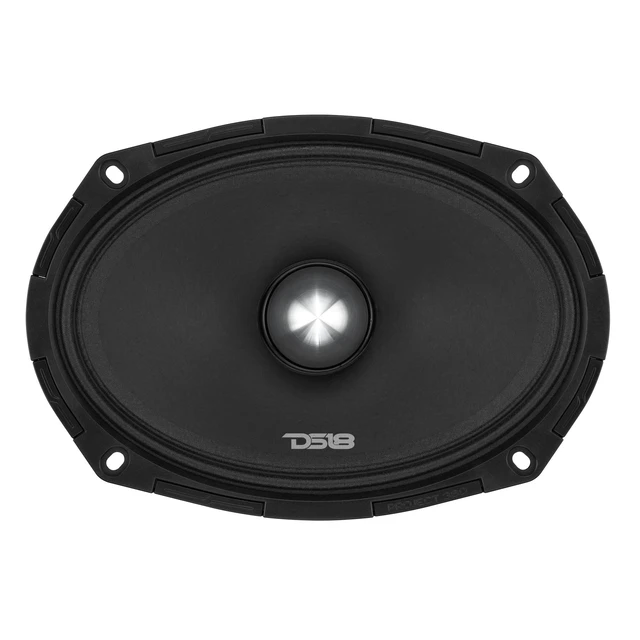 Alt view image 2 of 5 - DS18 PROJECT360.694B 6x9 Bullet Midrange Speaker, 600W Max Power, 300W RMS, 4 Ohm, 98dB, 1.75" Voice Coil, Patent-Pending Rotating Recone Design for Quick Repair