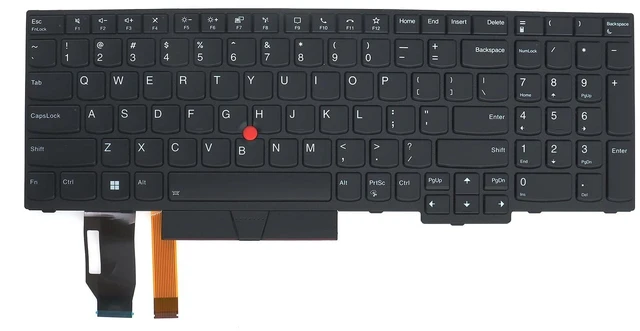 Main image of LeFix Keyboard Internal, USA English Backlit Keyboard Compatible with Lenovo Thinkpad T15 Gen 1 Gen 2(NOT FIT for T15g and T15p)P15s Gen1 Gen2(NOT FIT for P15 P15v)