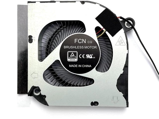 Alt view image 4 of 4 - BestParts New CPU+GPU Fan Replacement for ACER Predator Triton 300 (PT315-53) Gaming Laptop 15.6'' (Double ABS Fan Blades)