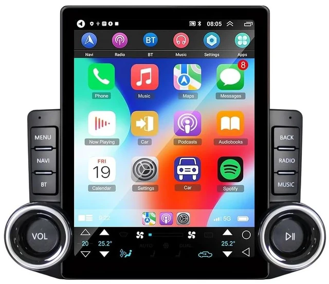 Main image of 5G WiFi Android 15 Car Stereo for Chevrolet Tahoe 2003 2005 2006 with Wireless Carplay,9.7 inch 4+64G GPS Navi Double Din Radio for Chevy Avalanche Head Unit Bluetooth GPS FM/RDS Mirror Link