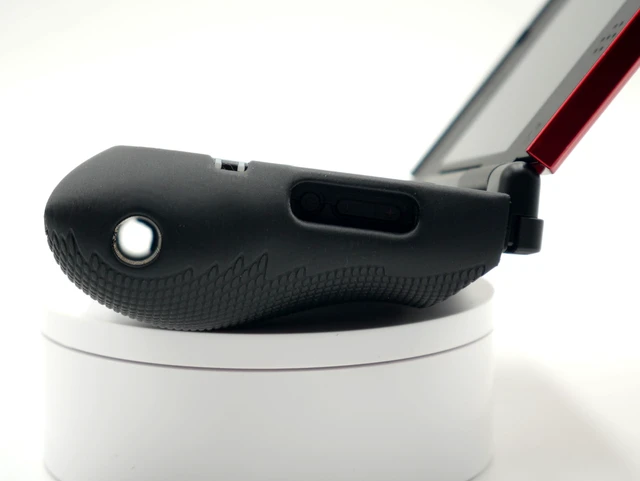 Alt view image 3 of 5 - Grip for Anbernic RGDS Dual Screen Device Thick Comfort Grip with Felt Wrap Ergonomic RG Ds Handheld Custom by JCSFY (Thick) (Thick)