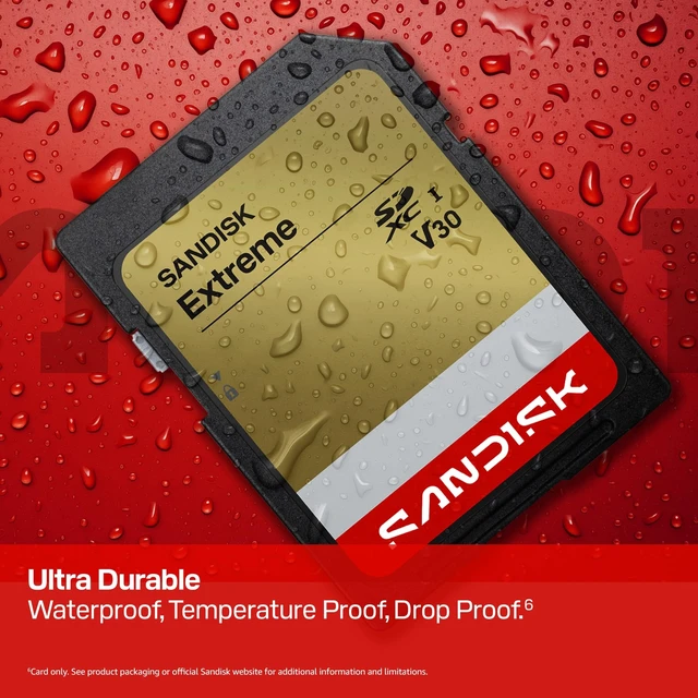 Alt view image 5 of 5 - SANDISK 128GB Extreme SD Memory Card, Up to 230MB/s Read Speeds, UHS-I