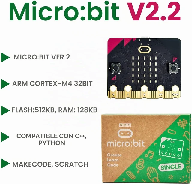 Alt view image 3 of 5 - KEYESTUDIO Micro:Bit V2 Starter Kit Microcontroller for Coding