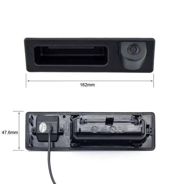 Alt view image 3 of 5 - HD Trunk Handle 170 Rear View Reversing Camera Parking Aids System Compatible with BMW 520Li 525Li 530i 535Li 328Li 320Li Z3 Z4 Z8 i3/328i/F30 316i/F15/E60 E61 E70 E71 E72 E82 E88 E84 E90 E91 E92 E9