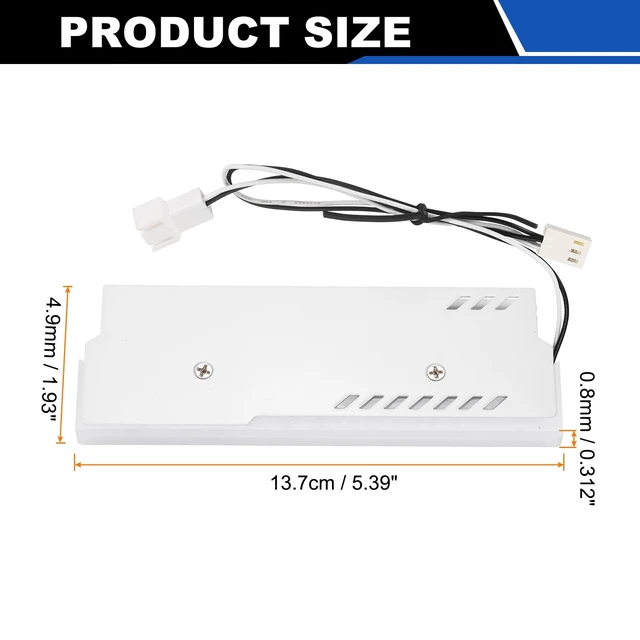 Alt view image 2 of 5 - Nexarelle 2Pcs DDR3/DDR4/DDR5 Memory RAM Cooler Heatsink 12V/Fan 3Pin