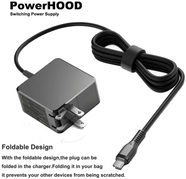 Alt view image 5 of 5 - 12V USB-C Adapter for GMKtec NucBox G2 Plus G5 KB1 G2 KB5 NucBox 5 Mini PC