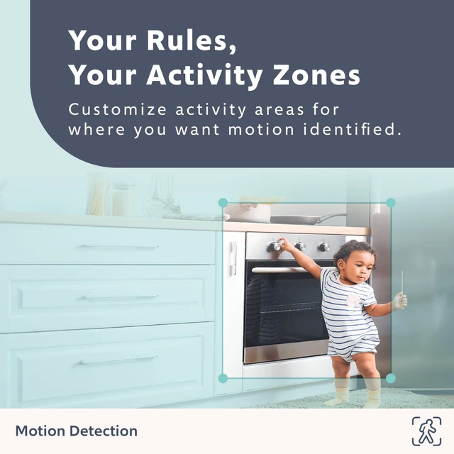Alt view image 3 of 5 - Swann EVO 2K Indoor Wi-Fi Security Camera: 2K HD Video, Compact Plug-in, Sound/Motion/pet/Person Detection, Live View, Night Vision, 2-Way Talk & Siren, Baby Monitor, Local/Cloud Storage, Easy Setup