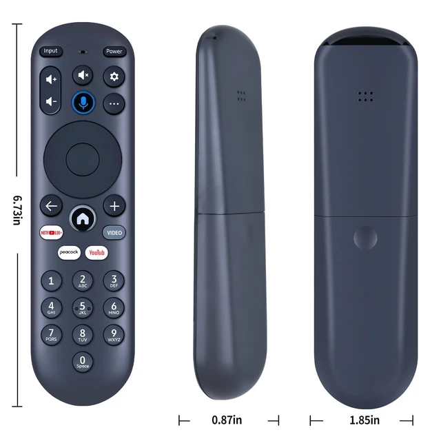 Alt view image 2 of 3 - Voice Remote Replacement for Spectrum Xumo Stream Box