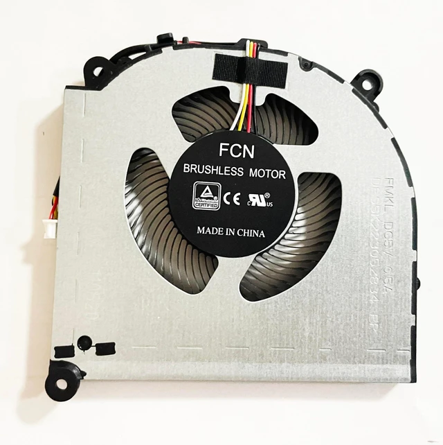 Alt view image 4 of 5 - Fleshy Leaf CPU+GPU Cooling Fan Replacement for Clevo PC50 PC50D PC70 PC70D