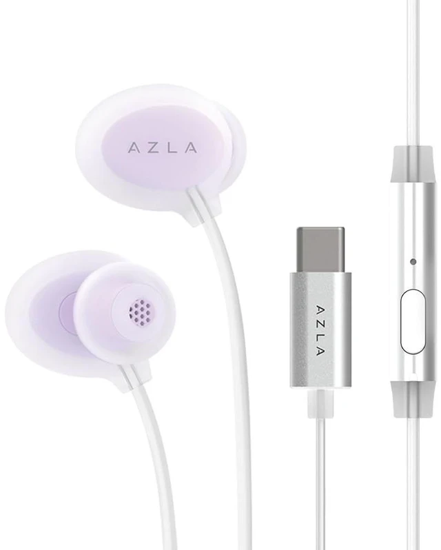 Main image of AZLA ASE-600 ASMR USB-C Wired Earbuds with Mic for School & iPhone 17