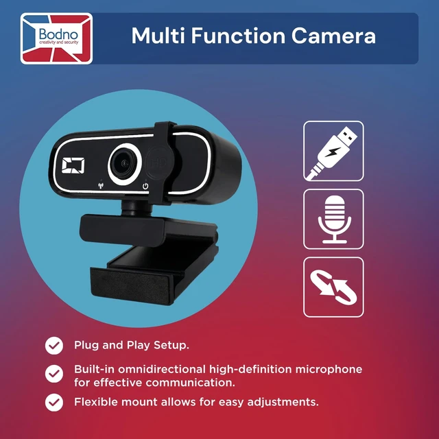 Alt view image 3 of 5 - Bodno A11 Full HD 1080p Photo ID Camera
