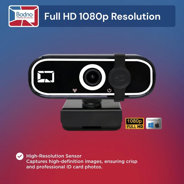 Alt view image 2 of 5 - Bodno A11 Full HD 1080p Photo ID Camera