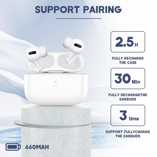 Alt view image 2 of 5 - Wireless Airpod Pro Charging Case Replacement