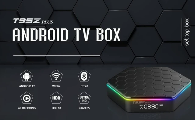 Alt view image 2 of 5 - Android TV Box 12.0,T95ZPLUS H618 4GB RAM 32GB ROM