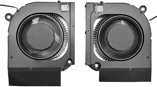 Alt view image 2 of 5 - BestParts New CPU+GPU Cooling Fan Replacement for ACER Nitro 16 Intel (AN16-51) Series Gaming Laptop, P/N: NS8CC19-21G12 NS8CC19-21G11 (12v Fan)