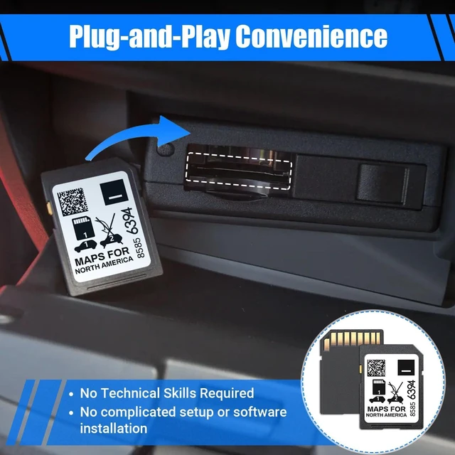 Alt view image 4 of 5 - Navigation SD Card 85856394 Compatible with Cadillac Buick Chevrolet GMC