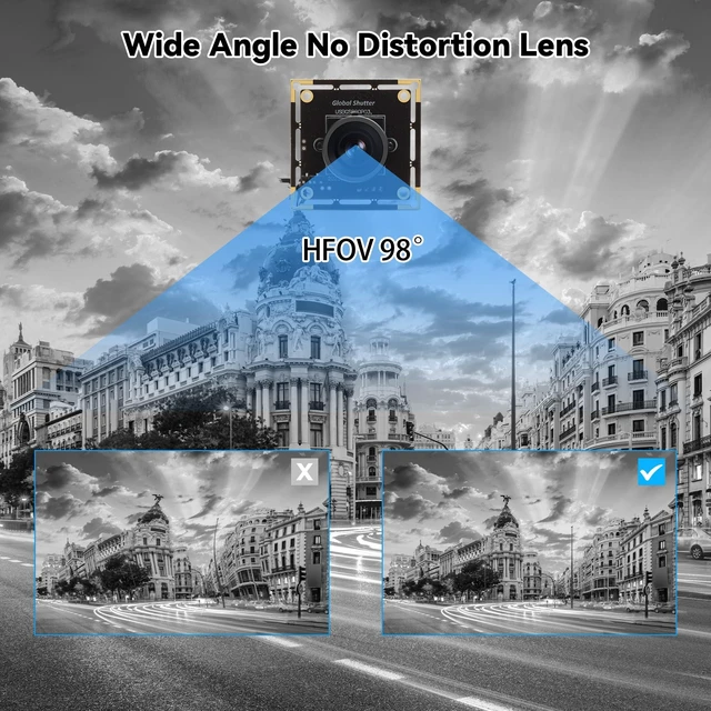 Alt view image 4 of 5 - QILOVE Global Shutter USB Camera Module, 800P Monochrome High Speed 120fps