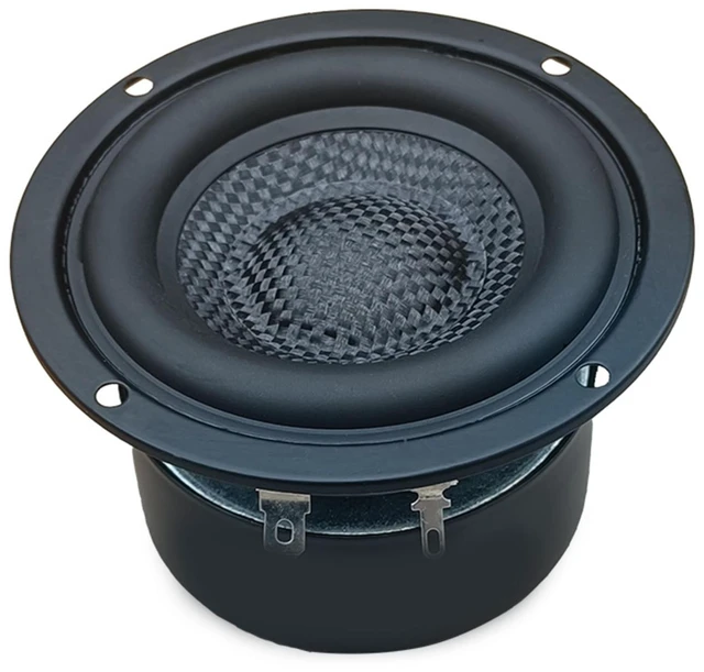 Main image of Haoyull Waterproof 3inch Glass Fiber Cones Woofers Subwoofer HiFi Speakers, Low Frequency Powerful Bass, 4Ohm 25W