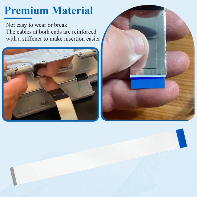 Alt view image 5 of 5 - 2 Pcs Rear Seat Entertainment RSE DVD Monitor Repair Ribbon Cable