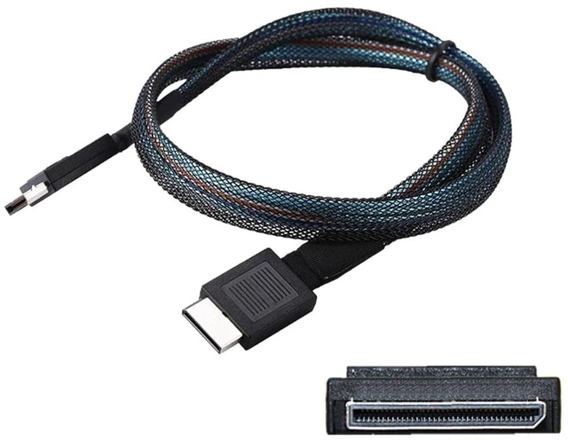 Main image of ONE XPLAYER OCuLink Cable for OneXGPU eGPU, SFF8611, 3.3ft Long, PCIe 4.0 x4