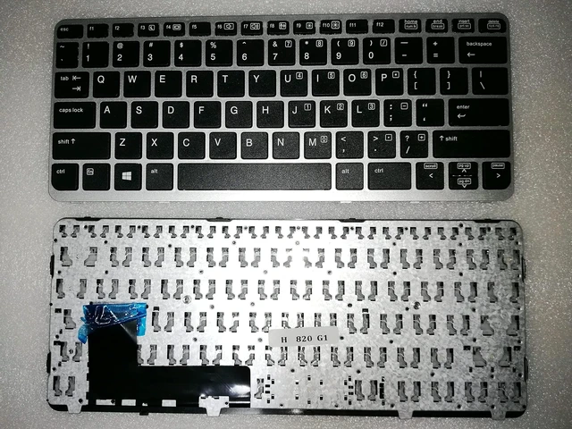 Main image of SOUTHERNINTL New Repalcement for HP Elitebook 820 G1 G2 825 G1 G2 720 G1 G2 725 G1 G2 US Keyboard Silver 735503-001 776451-001(No Mouse Point No Backlight)