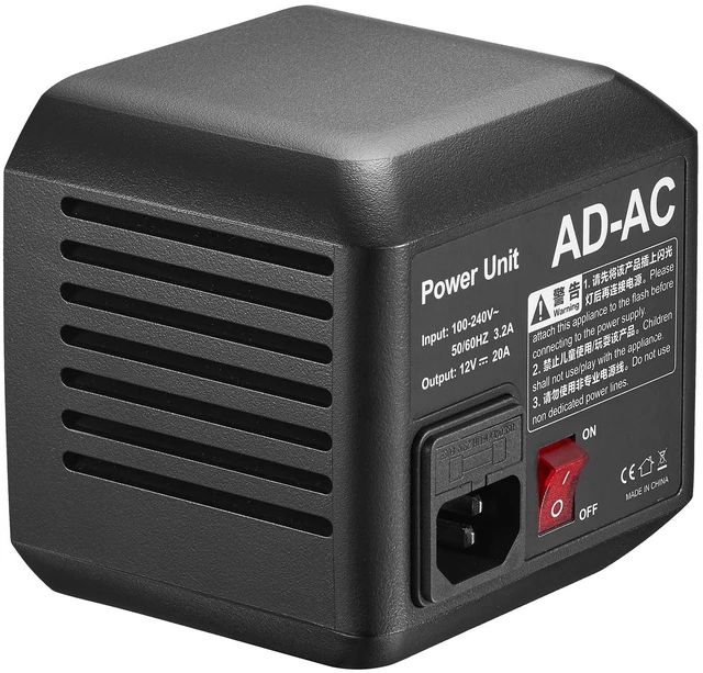 Main image of Godox AD-AC Power Unit for AD600/ AD600M/ AD600B/ AD600BM/ AD600BM II Flash