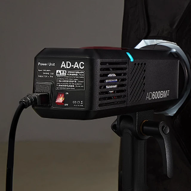 Alt view image 2 of 5 - Godox AD-AC Power Unit for AD600/ AD600M/ AD600B/ AD600BM/ AD600BM II Flash