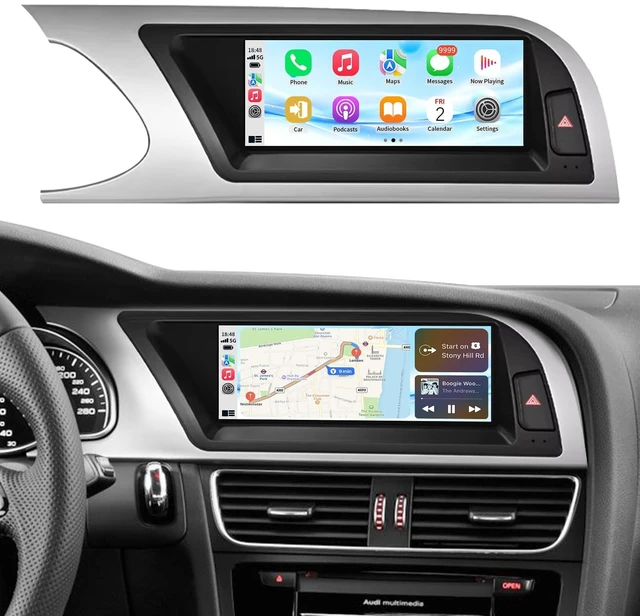 Main image of BARGGN Wireless CarPlay/Android Auto 8.9 Inch Touchscreen for Audi A5 3GMMI (2009-2015) Year, Car Radio Receiver, Multimedia, Bluetooth, Car Stereo, Navigation