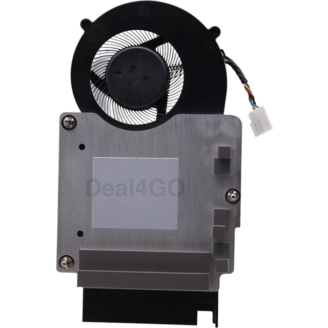 Alt view image 2 of 5 - Deal4GO 35W CPU Cooling Fan Heatsink Assembly FT50V T64HH Replacement for Dell Pro Micro Plus QBM1250, QCM1250 QCM1255 Micro Desktop