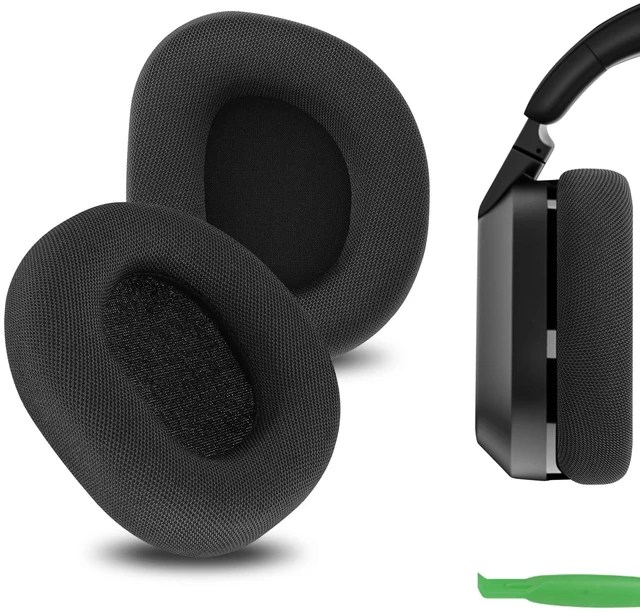 Main image of Geekria Comfort Fabric Replacement Ear Pads for Turtle Beach Stealth 600 Gen 2/600 Gen2 USB/600 Gen 2 MAX/600 Gen3(600XB)/500 XB Headphones, Ear Cushions, Repair Parts (Black)