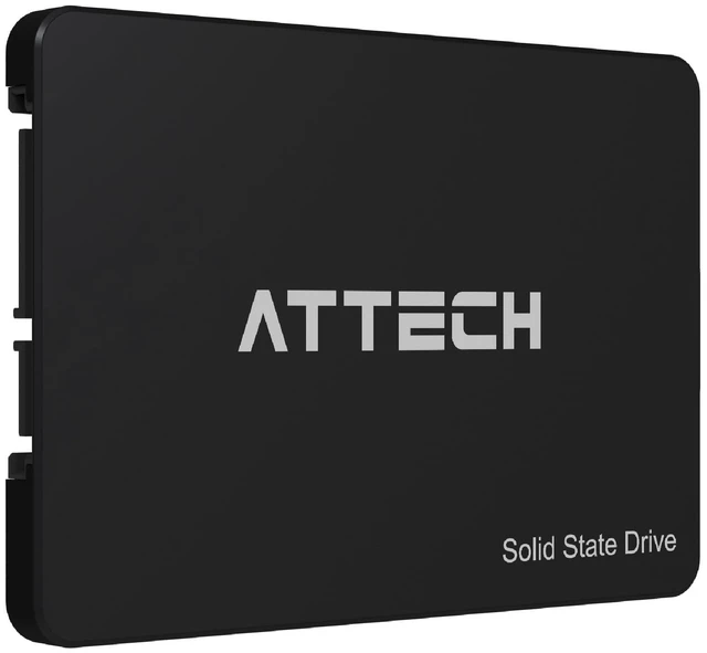 Alt view image 2 of 5 - ATTECH 256GB Internal SSD SATA III 2.5" Solid State Hard Drive, 3D NAND