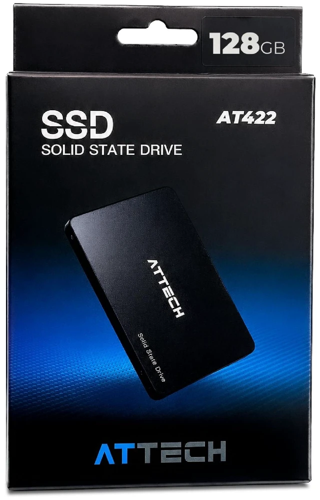 Alt view image 3 of 5 - ATTECH 256GB Internal SSD SATA III 2.5" Solid State Hard Drive, 3D NAND