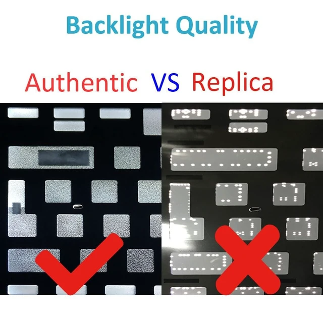 Alt view image 3 of 5 - iPartsleader Backlight with Keyboard US English Replacement for MacBook Pro A2338 (13-inch,M1 2020 & M2 2022,Two Thunderbolt 3 Ports) ANSI U.S. Layout Backlit+Keyboard Screws