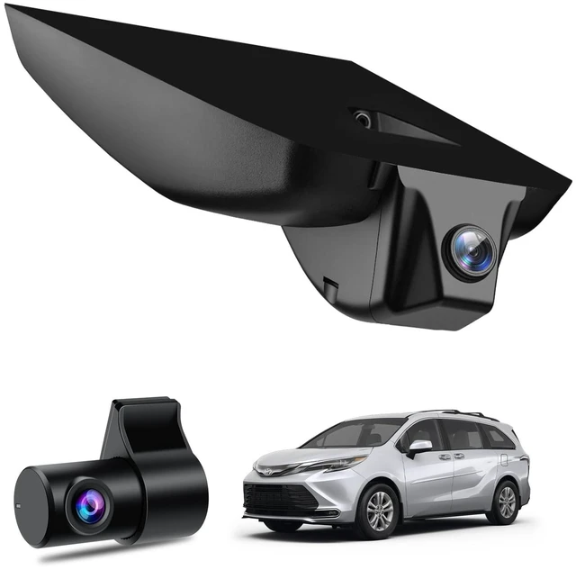 Main image of 4K+1080P Dash Cam Front and Rear for Toyota Sienna Gen4 XL40 2021-2026