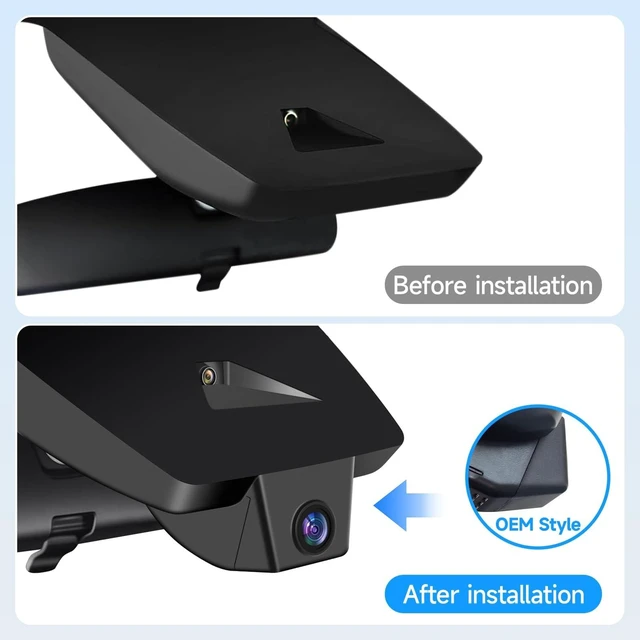 Alt view image 2 of 5 - 4K+1080P Dash Cam Front and Rear for Toyota Sienna Gen4 XL40 2021-2026