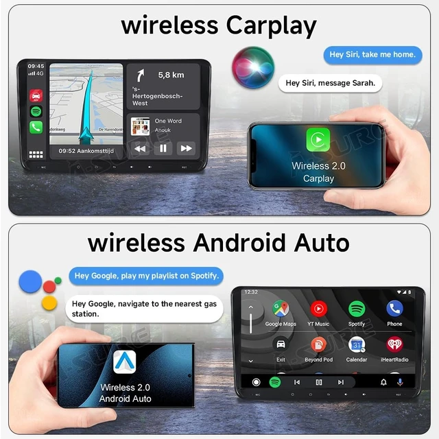 Alt view image 3 of 5 - 8Core 4+64GB Car Stereo for VW Jetta A5/Passat B6/CC/Golf MK5/Beetle