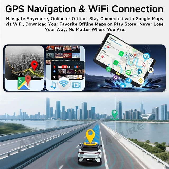Alt view image 5 of 5 - 8Core 4+64GB Car Stereo for VW Jetta A5/Passat B6/CC/Golf MK5/Beetle