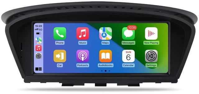 Main image of 8.8" Touch Screen CarPlay Radio for BMW 5 Series E60 E61 E63 E64 E90 E91 E92 E93 2005-2008 CCC System Upgrade Android Auto Car Multimedias Player Original Stereo iDrive Amplifer Retained