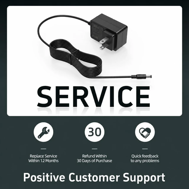 Alt view image 5 of 5 - Superer Charger Fit for Shark PowerPro IZ377H IZ382H IZ376H IZ381H IZ370H IZ373H IZ372H IZ387H IZ380H IZ372HD XSBT600 Battery Replacement Power Charging Cord